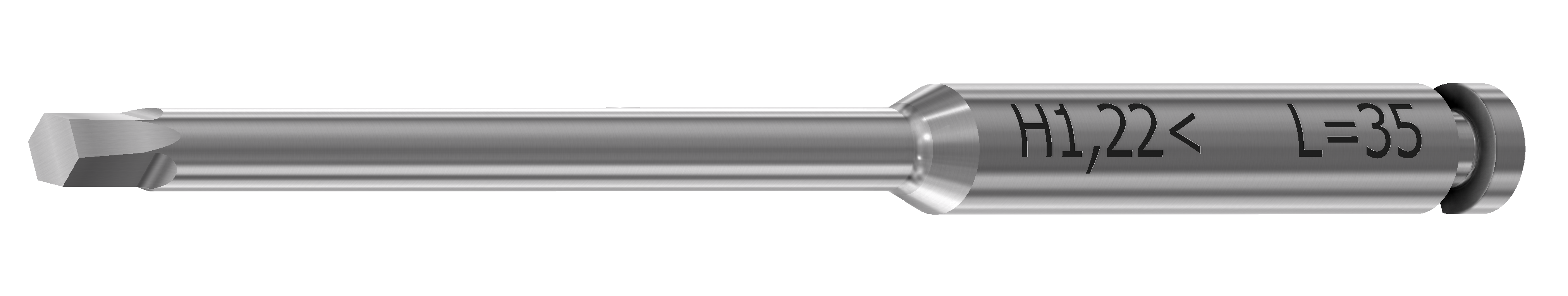 Screwdriver 35mm hex. 1,22mm head Xive®