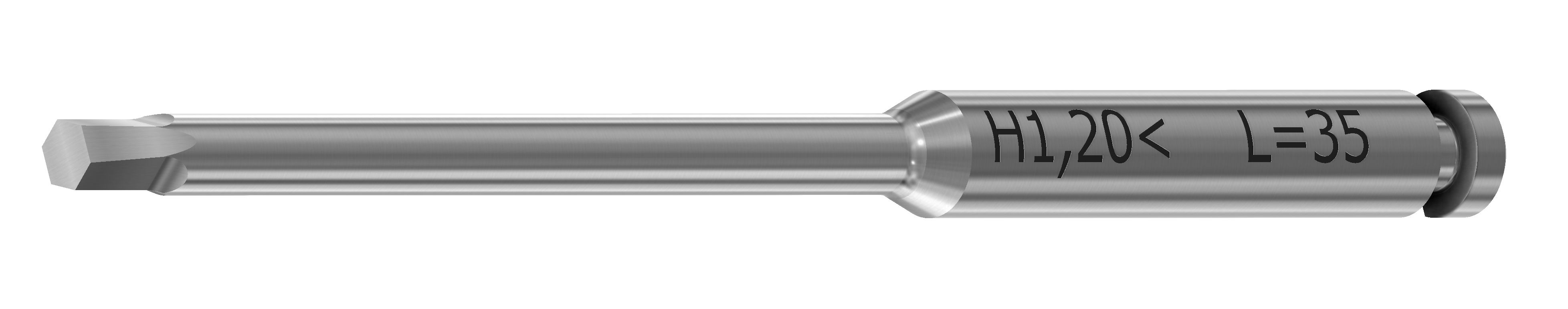 Screwdriver 35mm hex. 1,20mm 