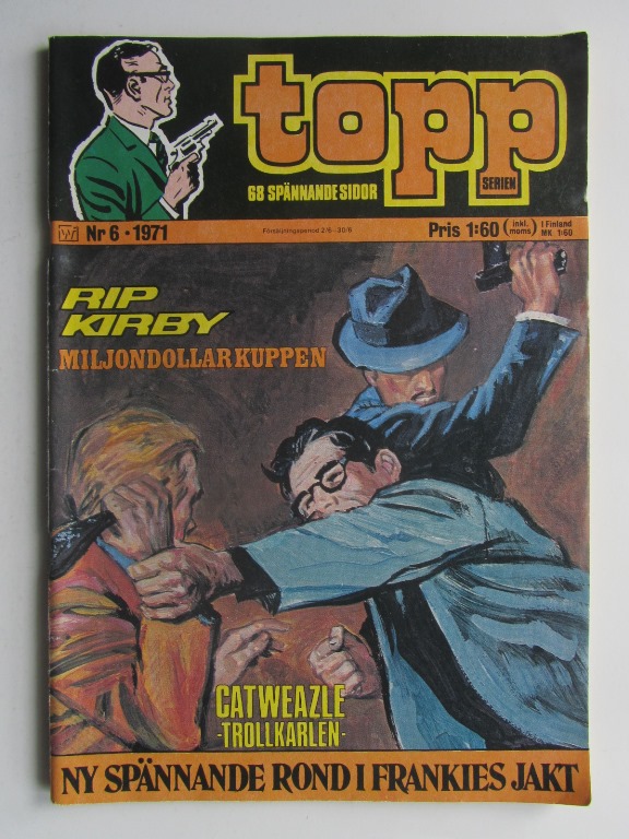 Toppserien 1971 06 Vg+