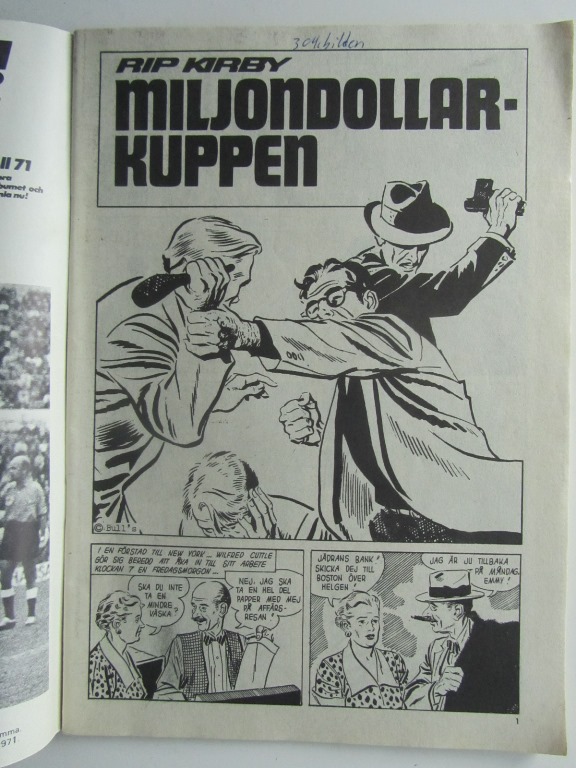 Toppserien 1971 06 Vg+ - 3