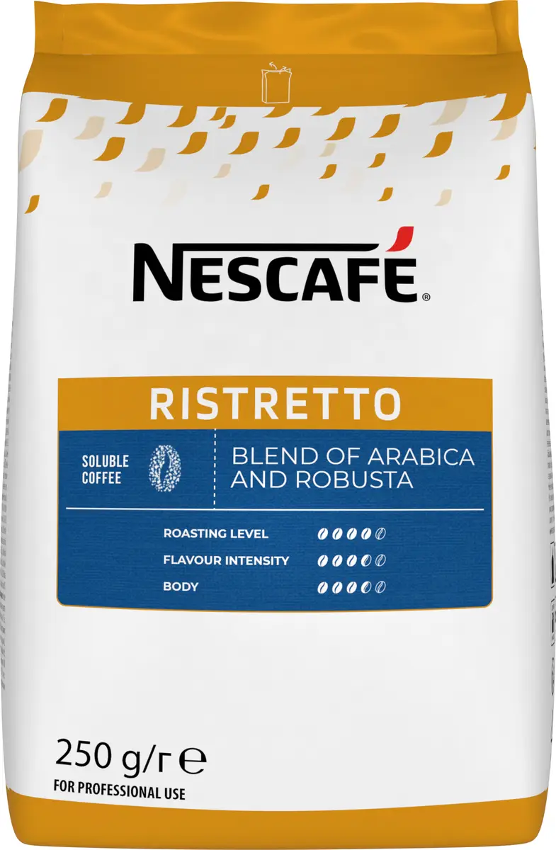 Nescafé - Ristretto - Automatkaffe - Frystorkat - 250g