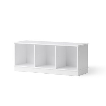 Wood bokhylla 3 x 1 med sockel Oliver Furniture 