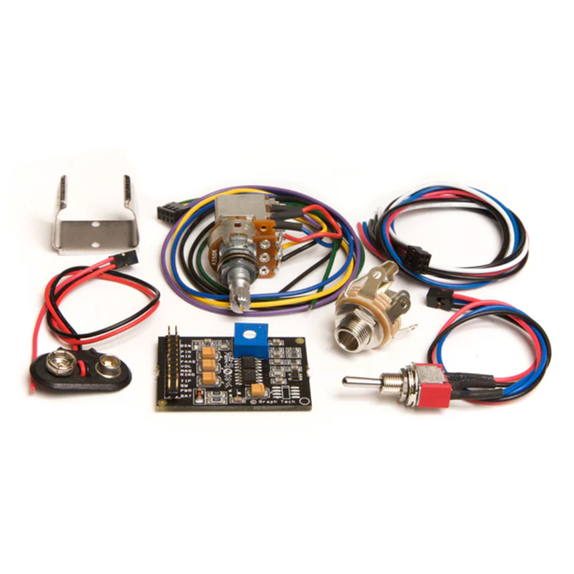 PK-0340-00 GHOST Bass Acousti-Phonic Advanced Preamp Kit
