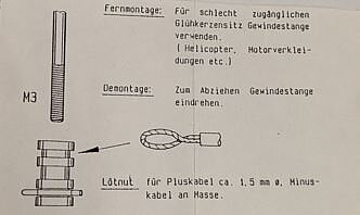 4307 Kerzenstecker & Kabel
