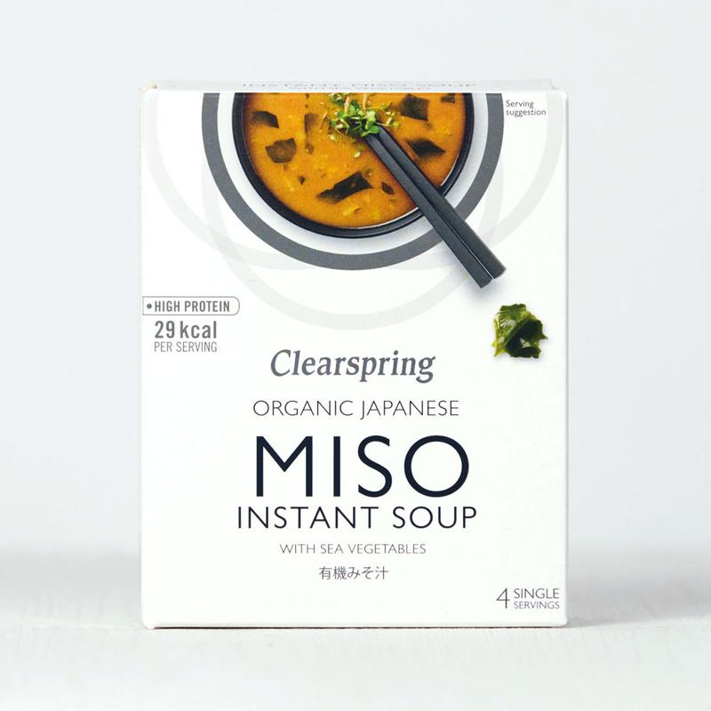 Misosoppa med alger (4x10g) x8, EKO