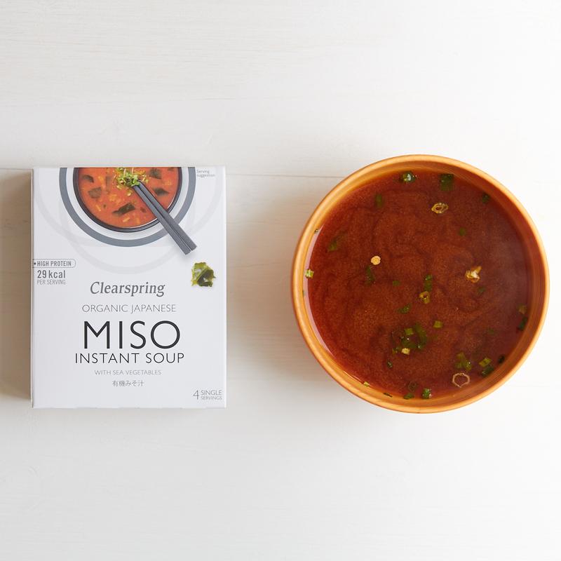 Misosoppa med alger (4x10g) x8, EKO - 4