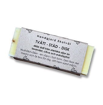  Tvätt-Städ-Disk Tvål 80g Malin i Ratan