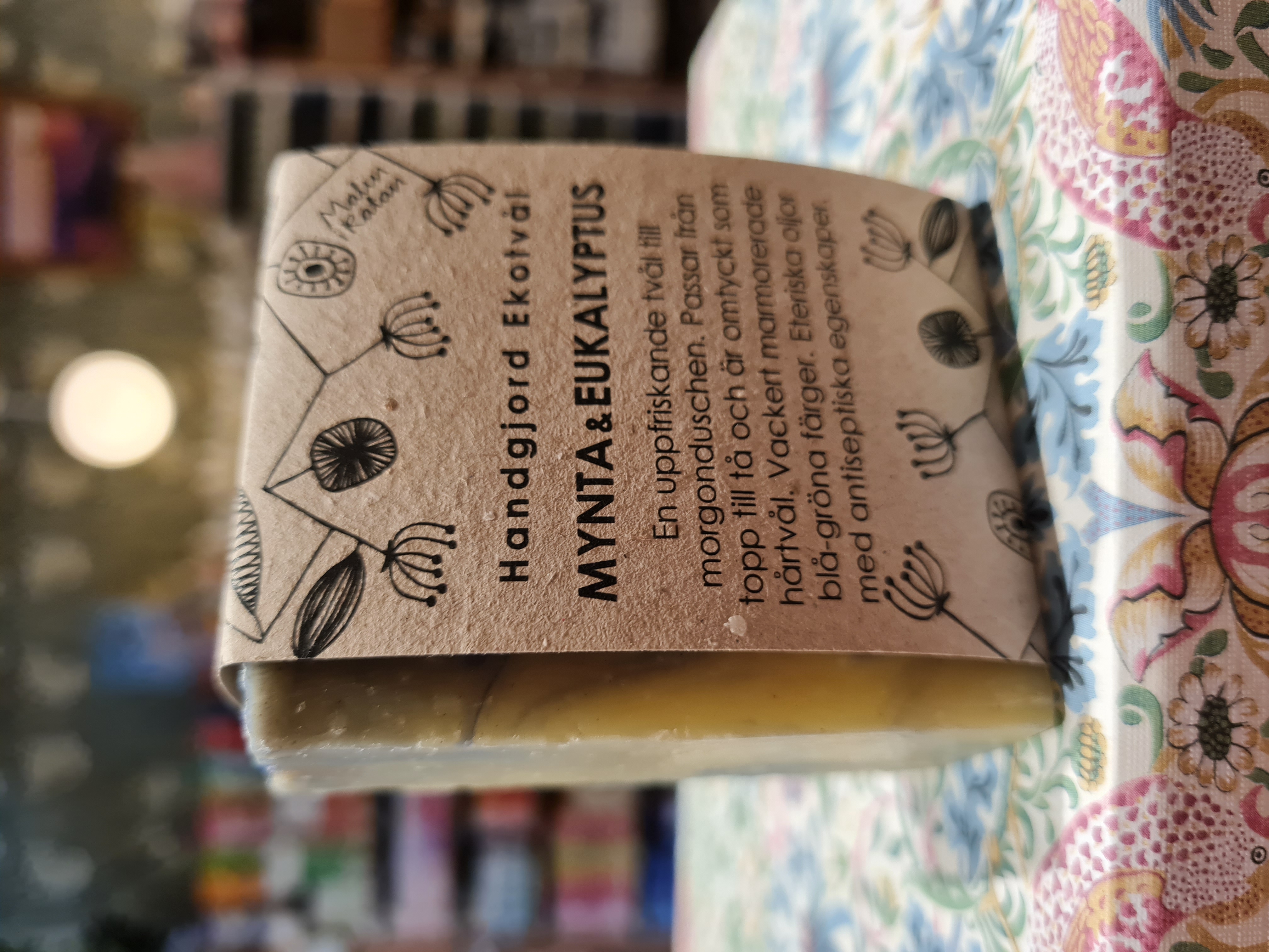 Ekotvål Mynta & Eukalyptus 110g, Malin i Ratan