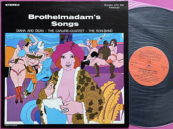 BROTHELMADAM´S SONGS - Swe-orig LP 1973