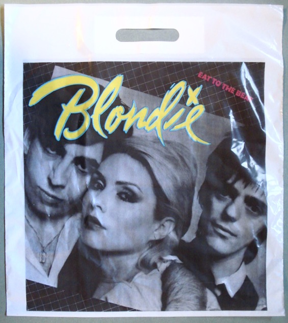 Nostalgipalatset - BLONDIE - Eat to the beat - Bärkasse för LP-skivor 1979