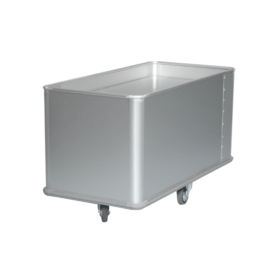 Spring-loaded book trolley with adjustable base for ergonomic and gentle handling of returned books in libraries