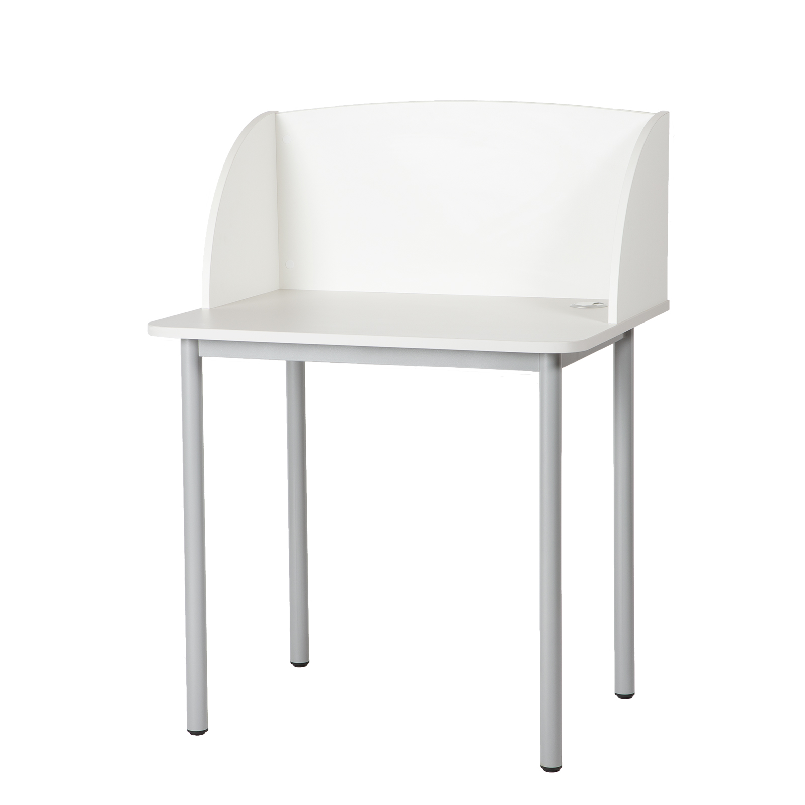 Småland Study / Workstation – compact study desk with divider/screen that creates a calm, more private workspace, ideal for libraries, schools and learning environments.