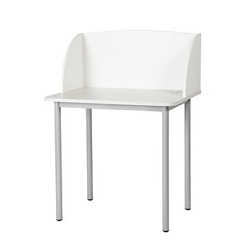 Småland Study / Workstation – compact study desk with divider/screen that creates a calm, more private workspace, ideal for libraries, schools and learning environments.