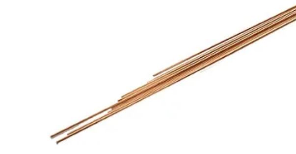 Fosforbrons 0.50mm rakdragen, 10-pack