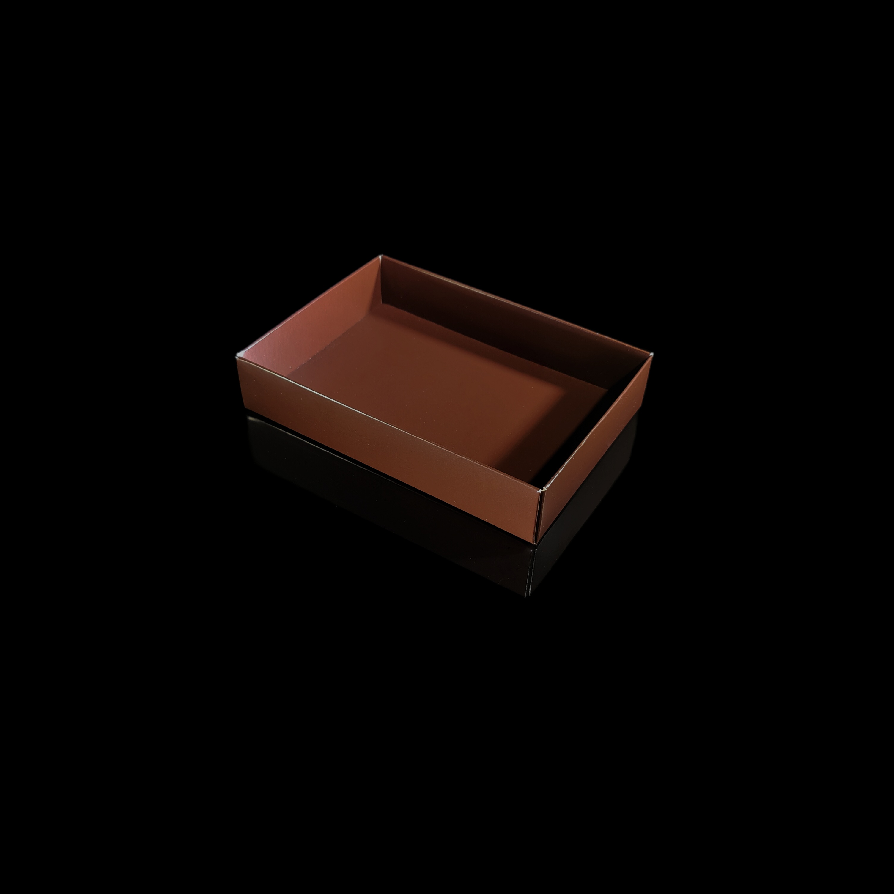 Bund til 12-stk. chokoladeæske, brun