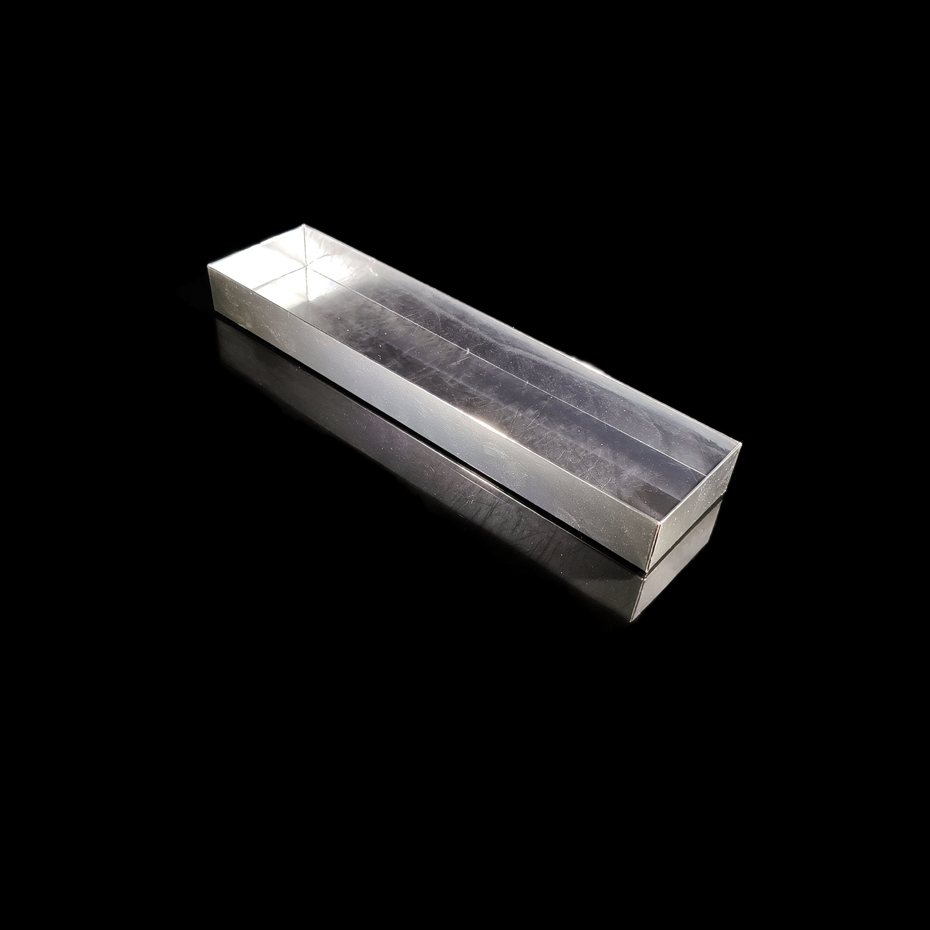 Botten till 16-bitars pralinask, silver
