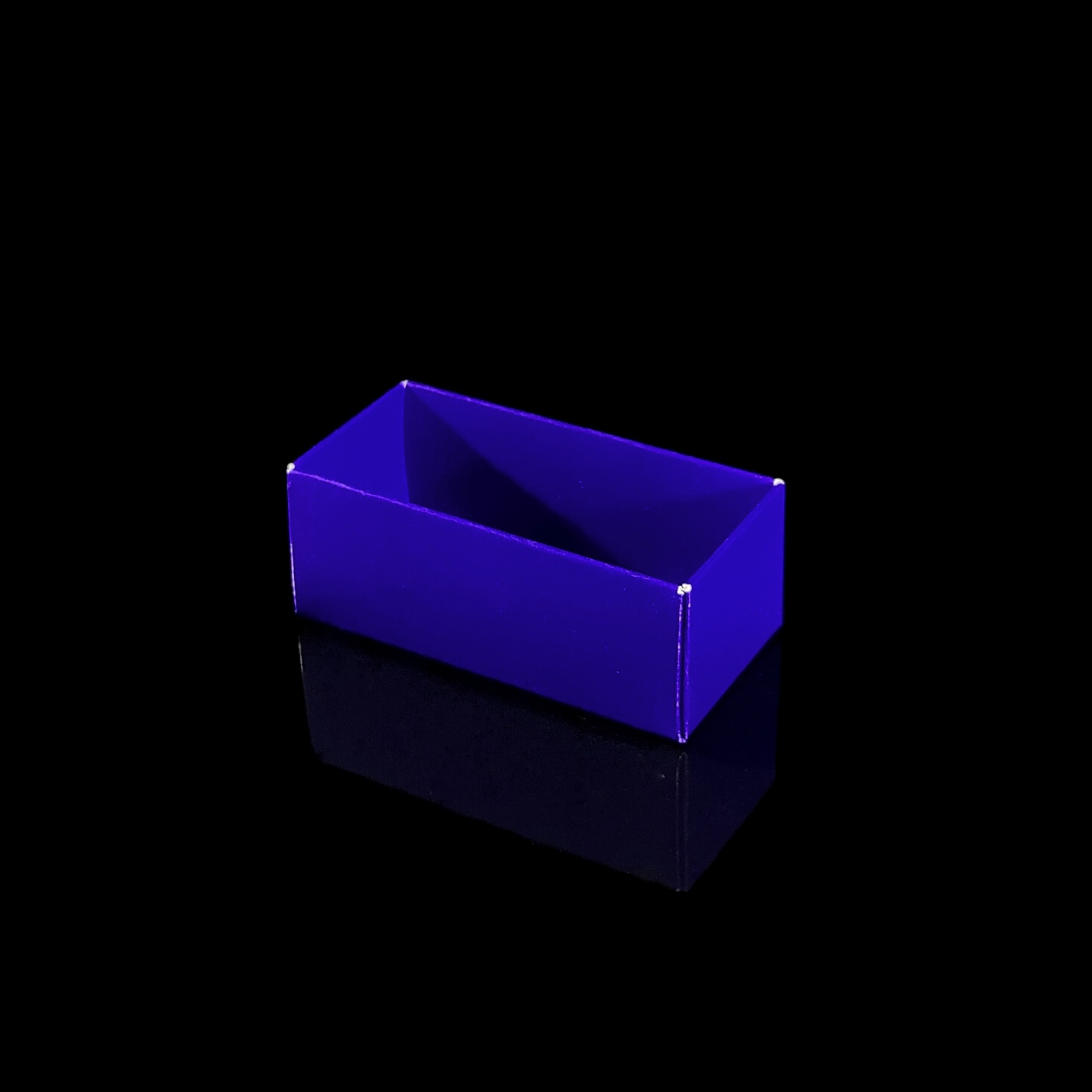 Base for 2-piece Praline Box, Blue