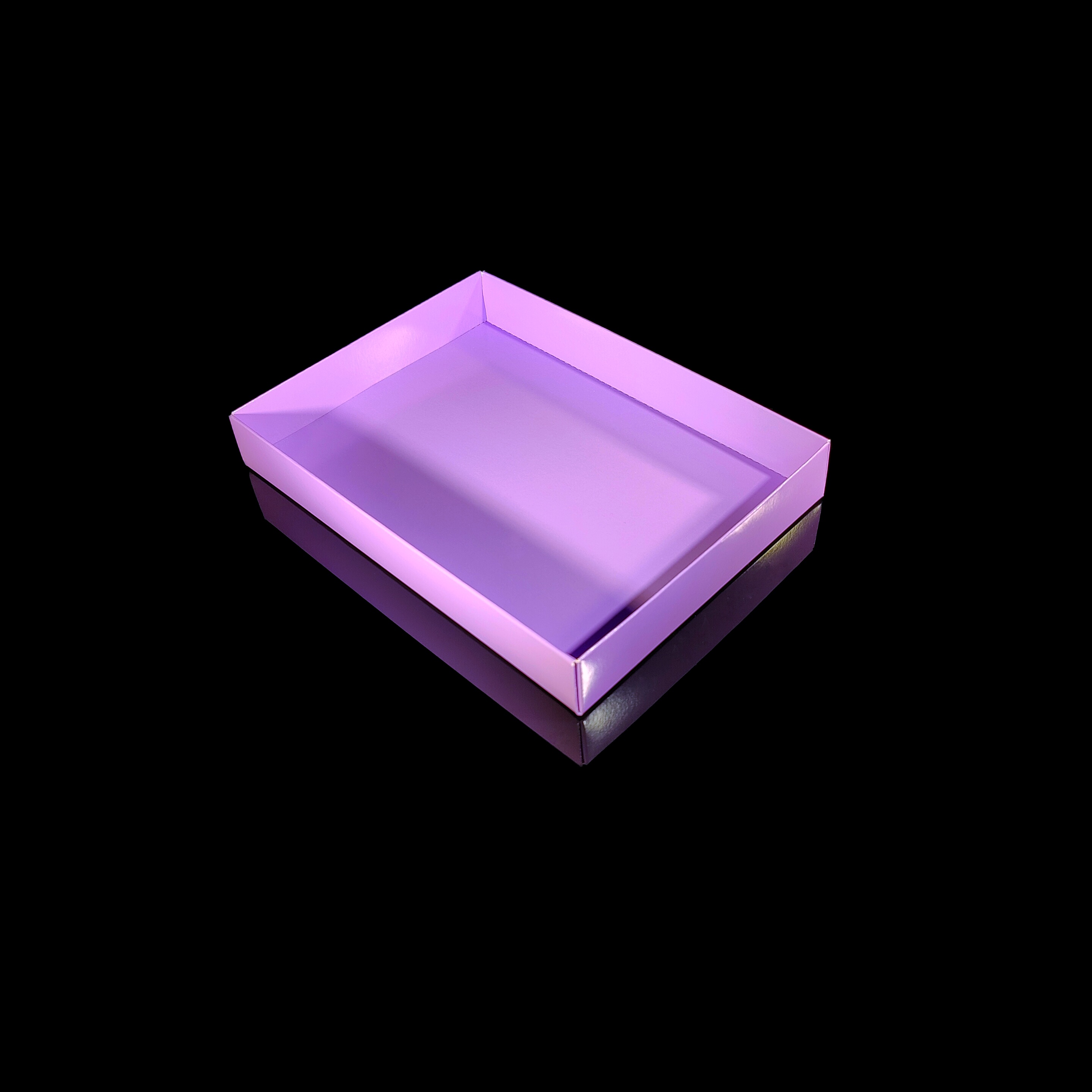 Base for 24-piece Praline Box, Purple
