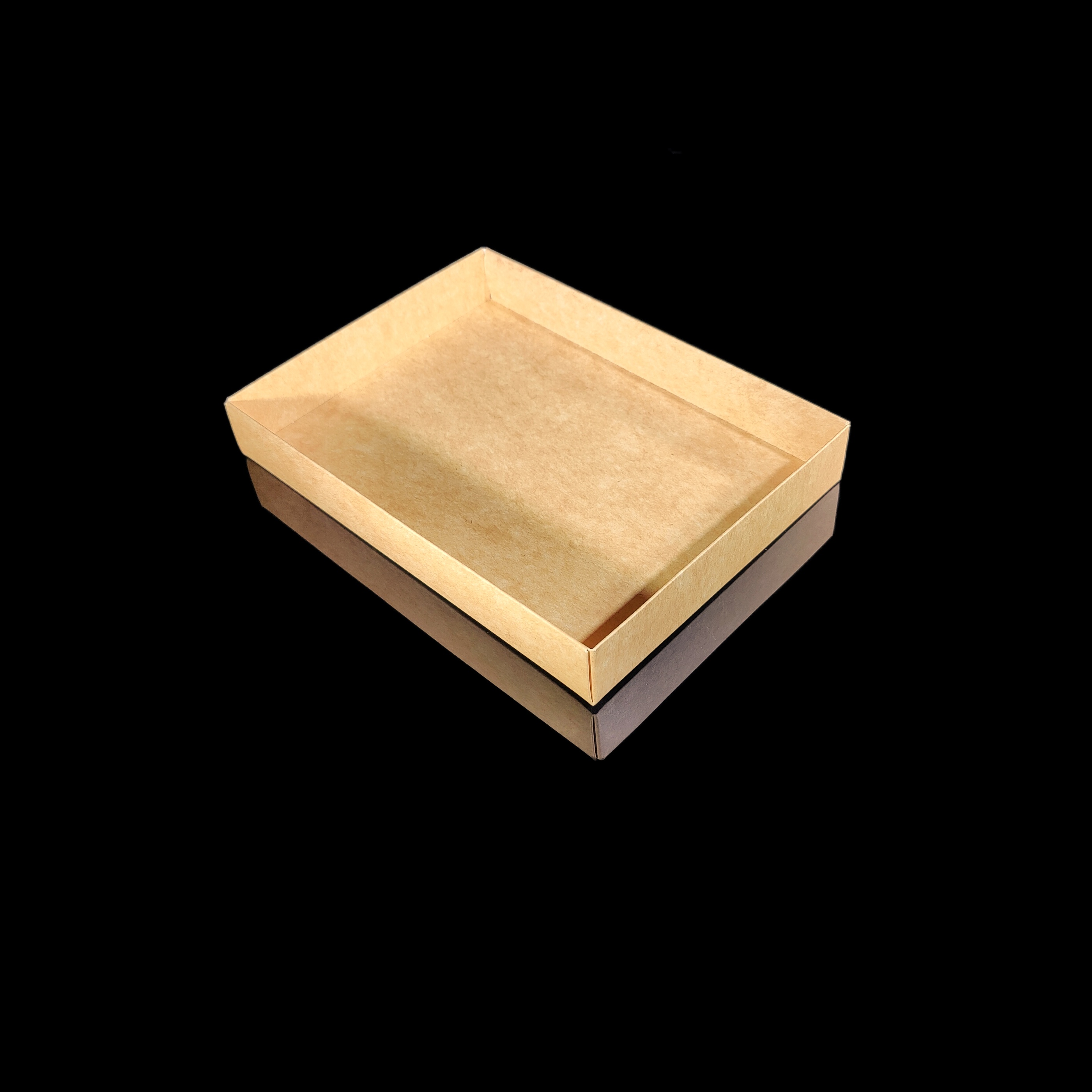 Base for 24-piece Praline Box, Natural kraft