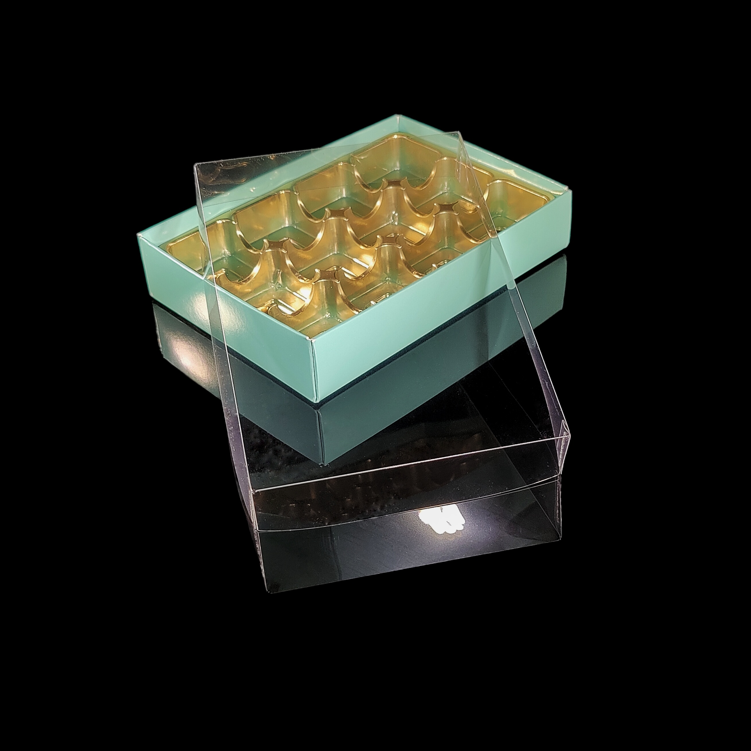 Lid for 12-piece Praline Box, Transparent - 2