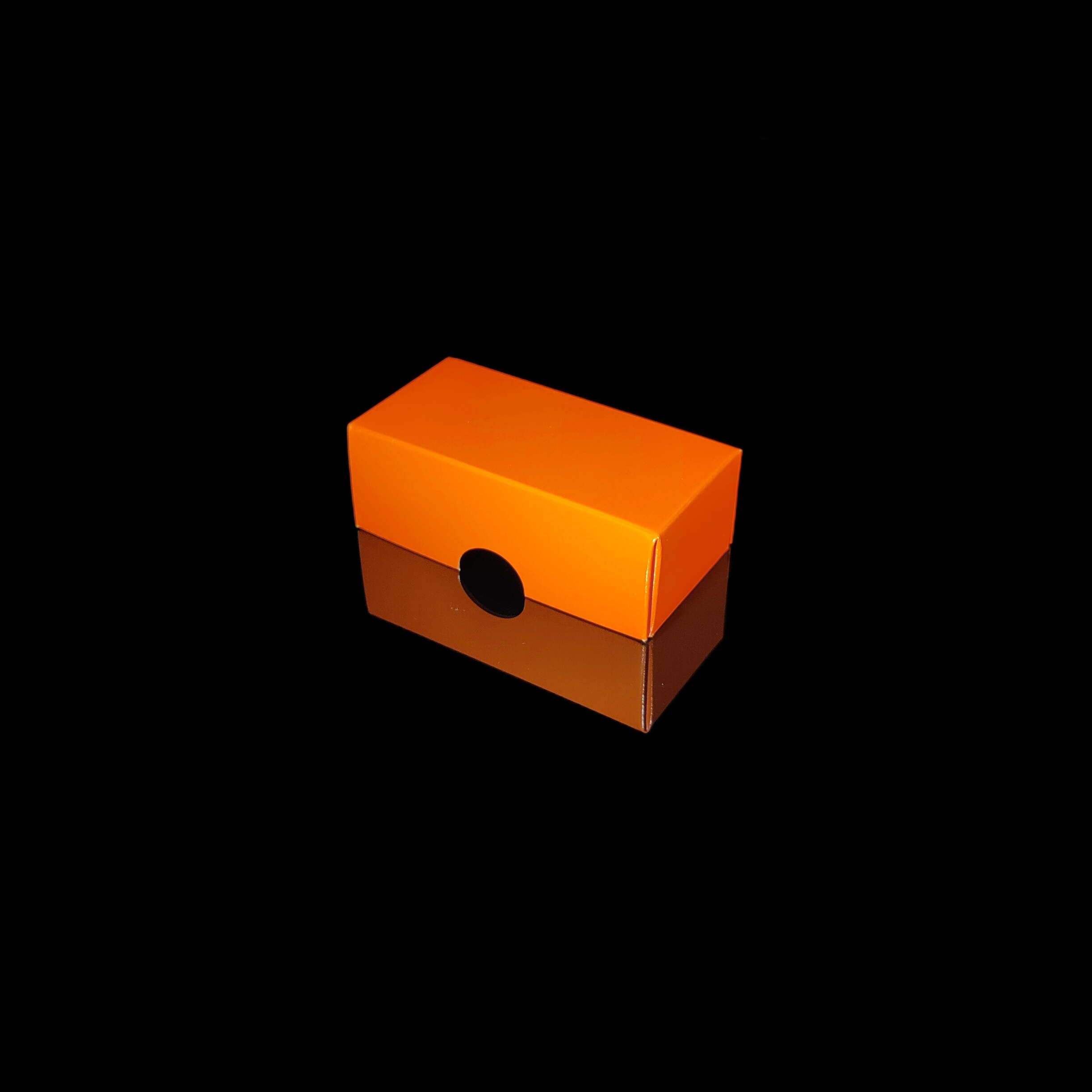 Lock till 2-bitars pralinask, orange