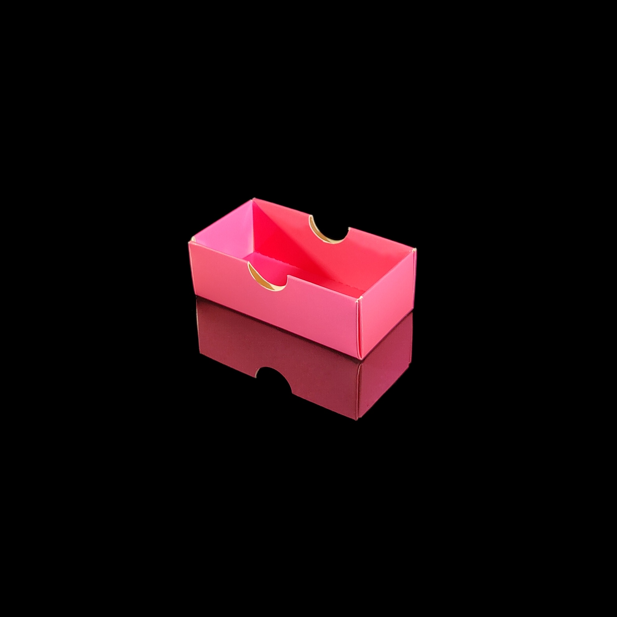Lid for 2 piece chocolate box, pink