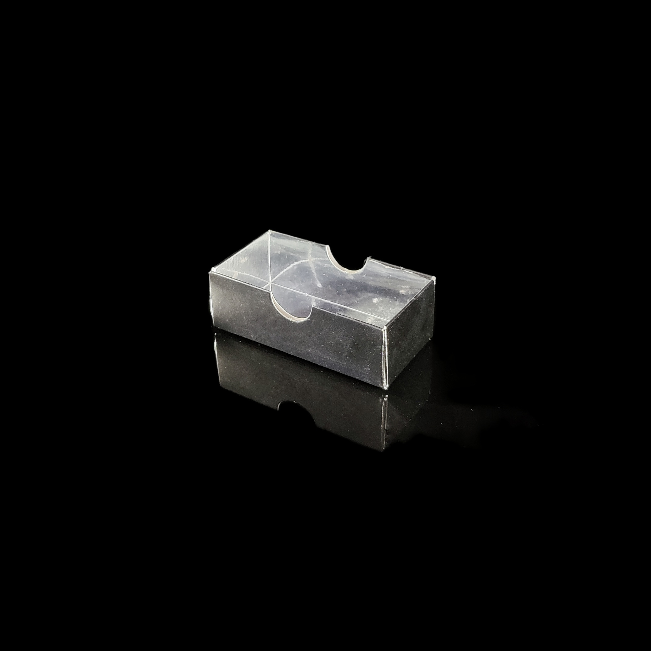 Lock till 2-bitars pralinask, silver