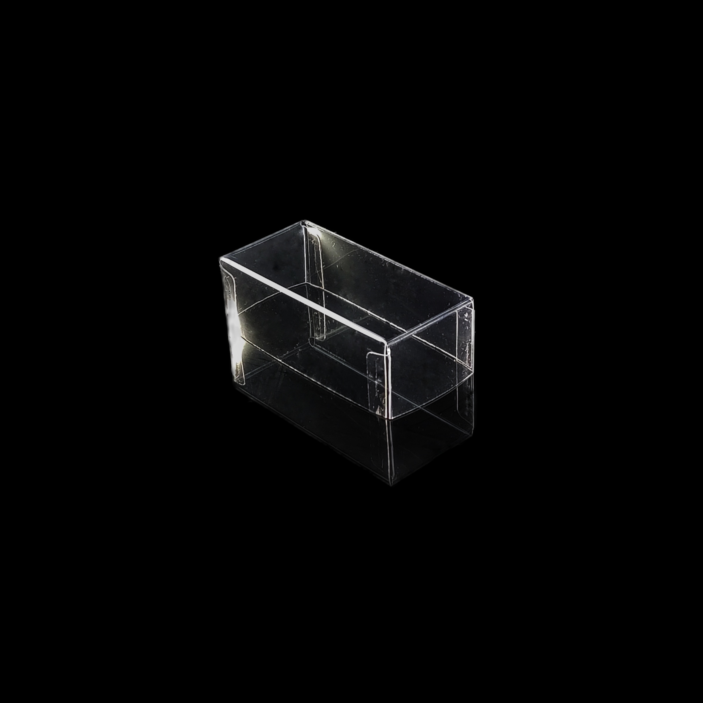 Lock till 2-bitars pralinask, transparent
