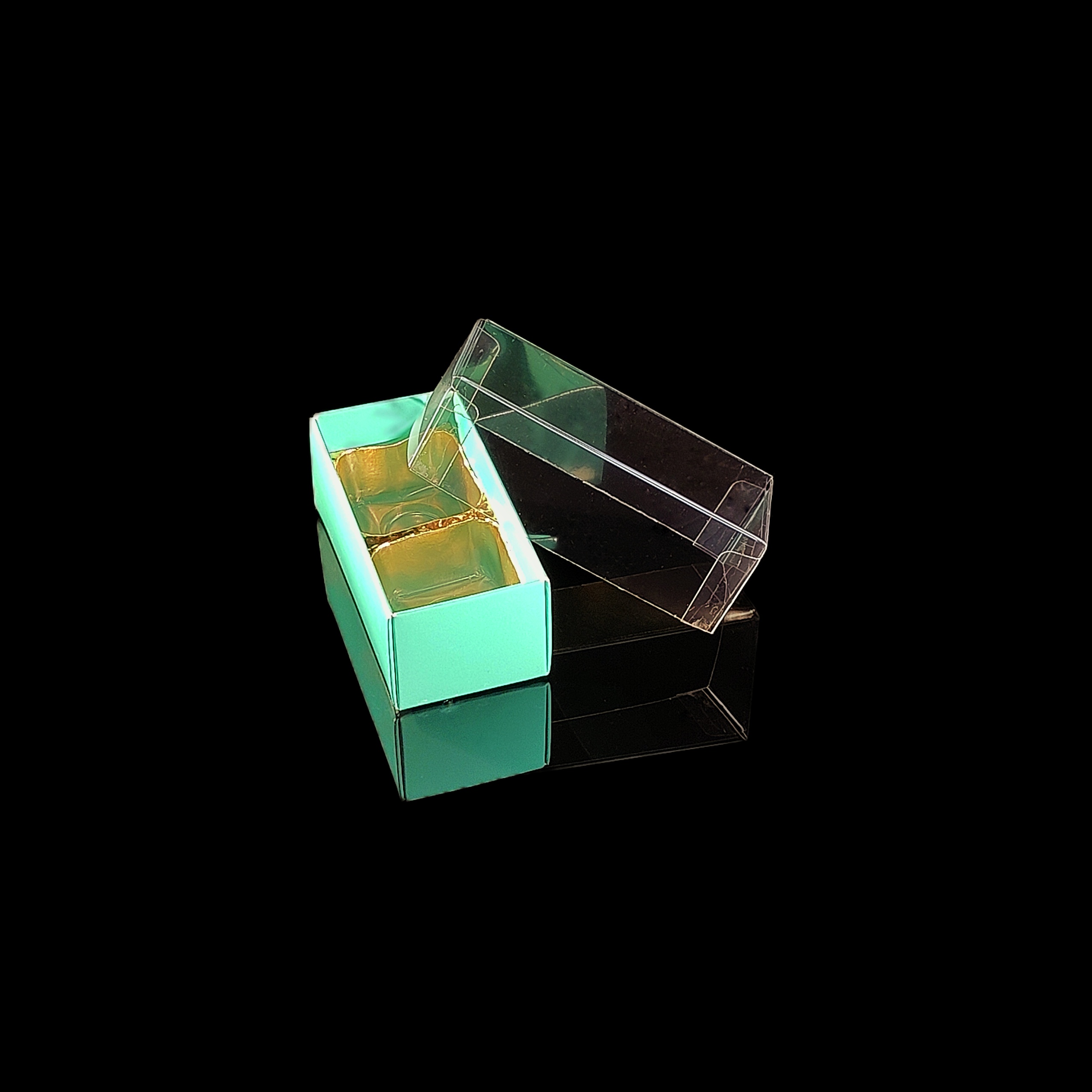 Lid for 2-piece Praline Box, Transparent - 2