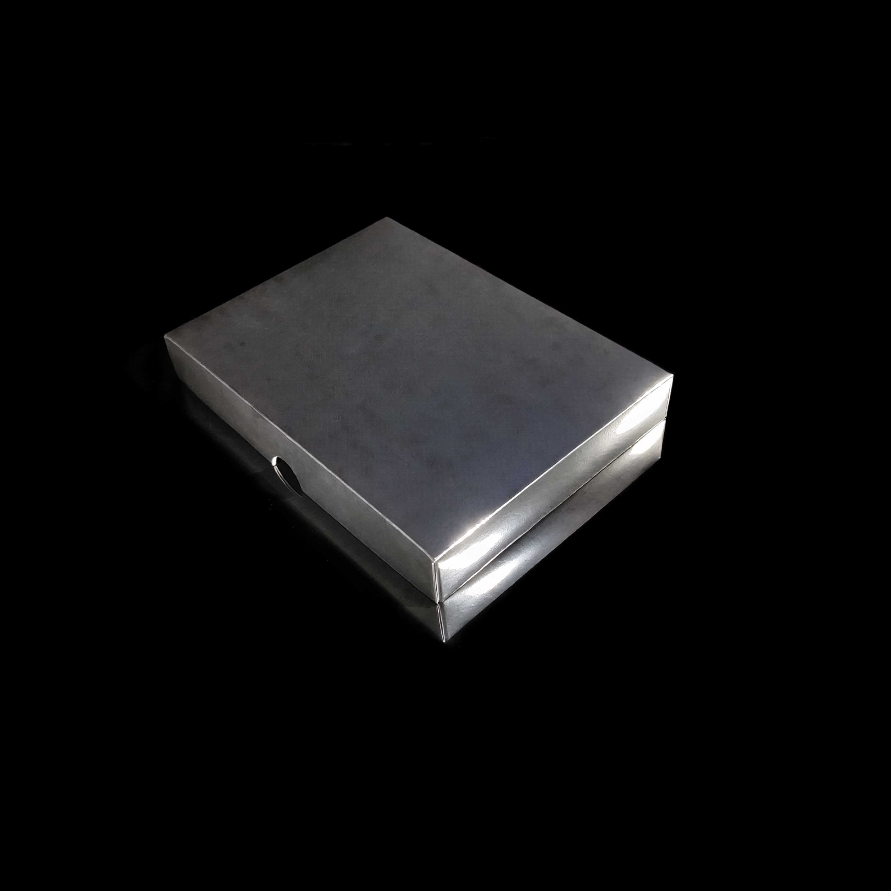 Lid for 24-piece Praline Box, Silver