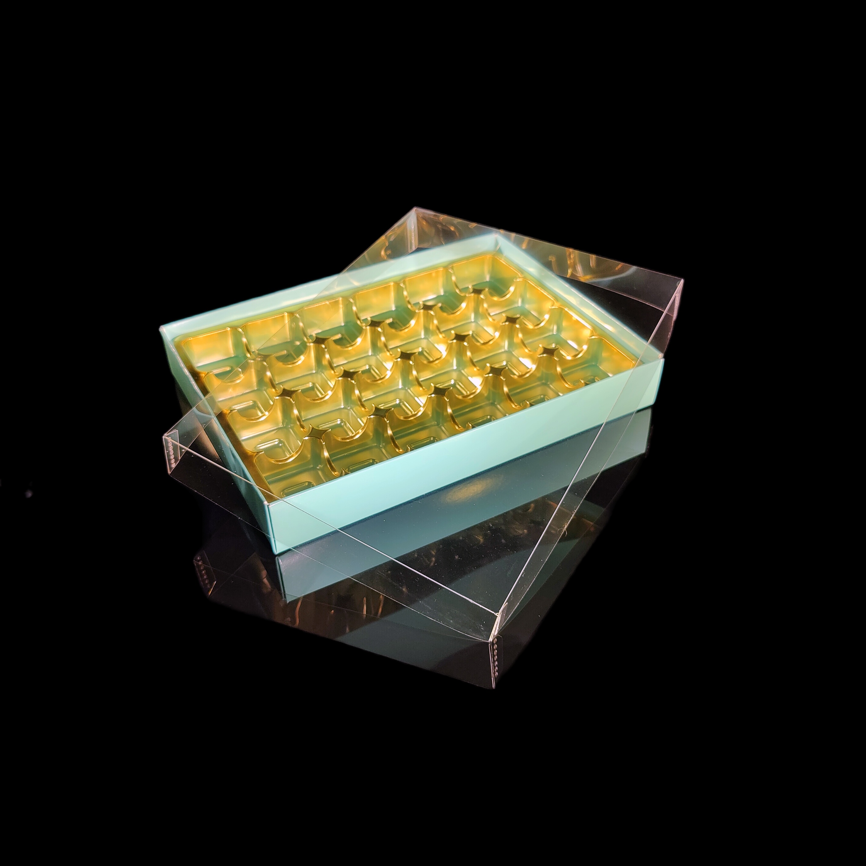 Lock till 24-bitars pralinask, transparent - 2
