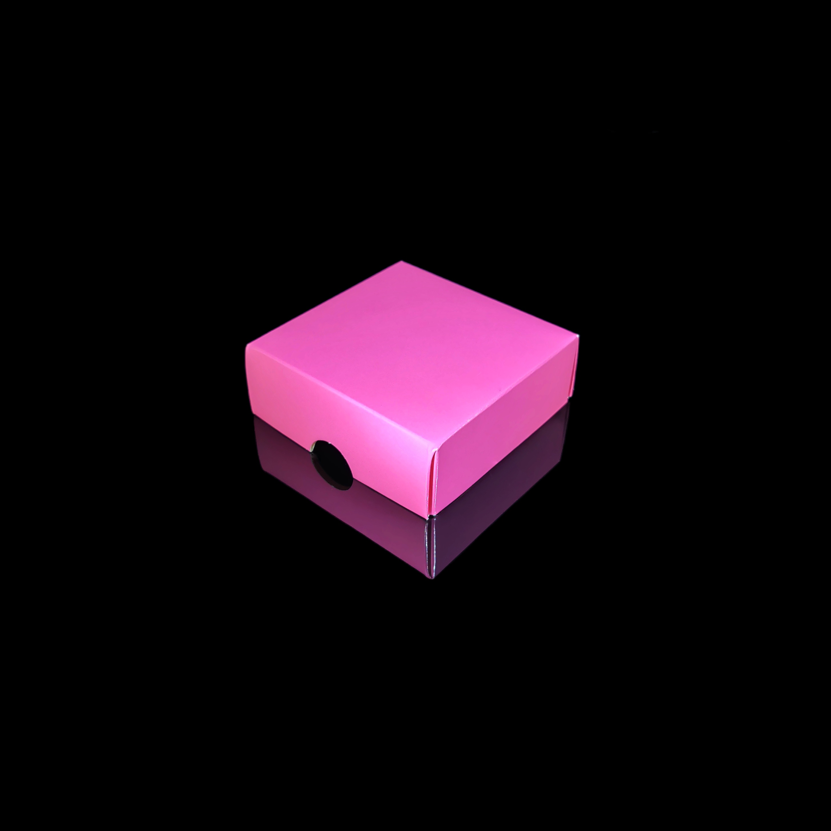Lock till 4-bitars pralinask, rosa
