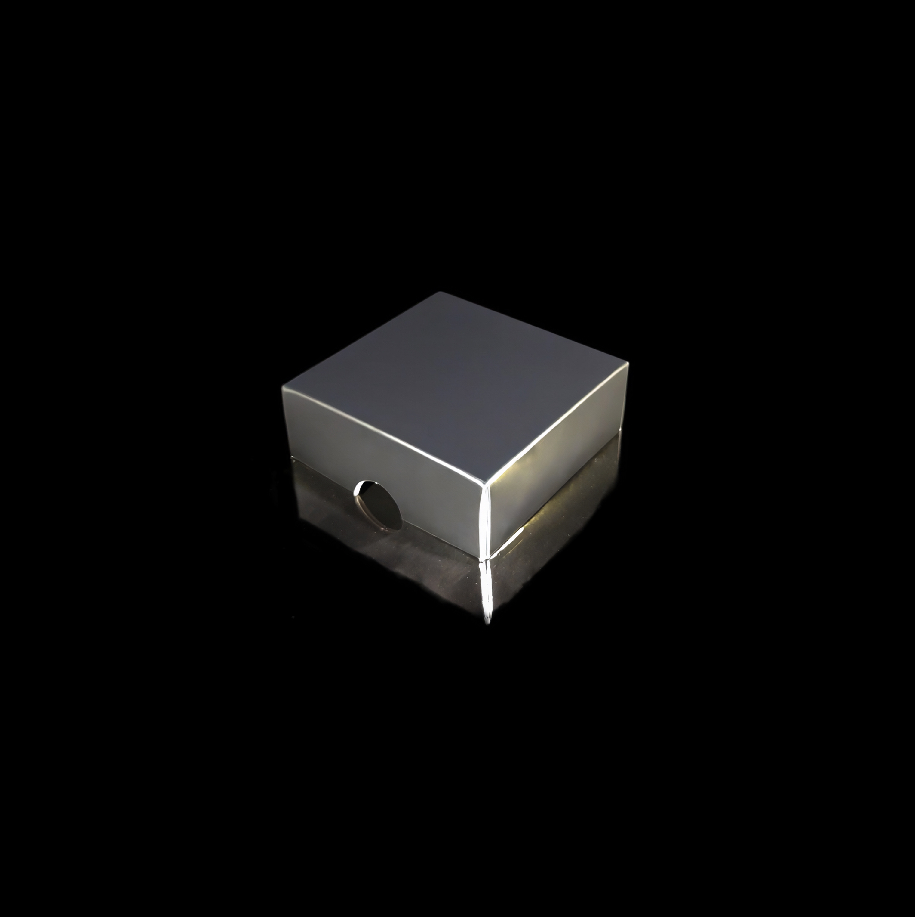 Lock till 4-bitars pralinask, silver
