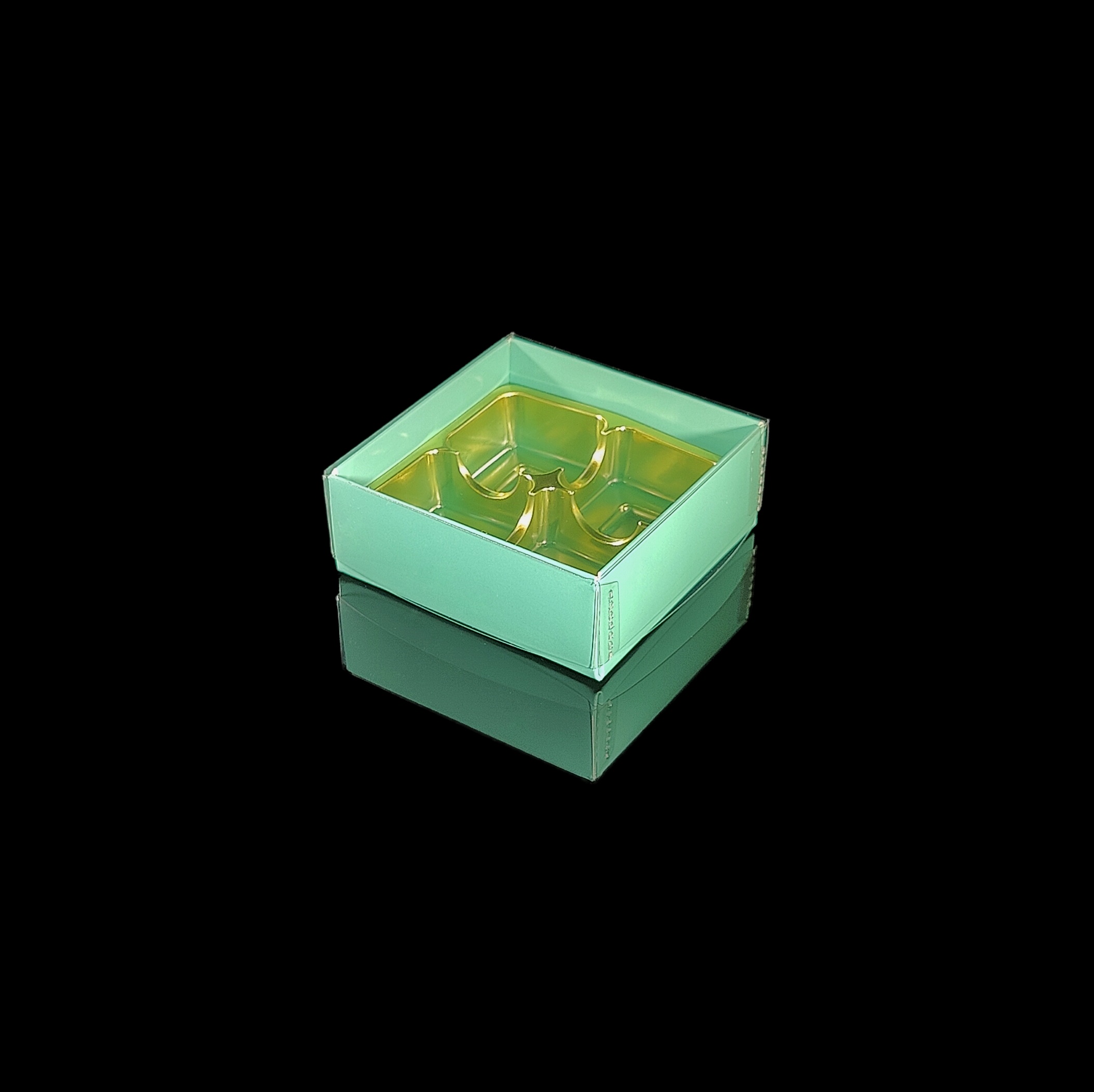 Lock till 4-bitars pralinask, transparent - 3