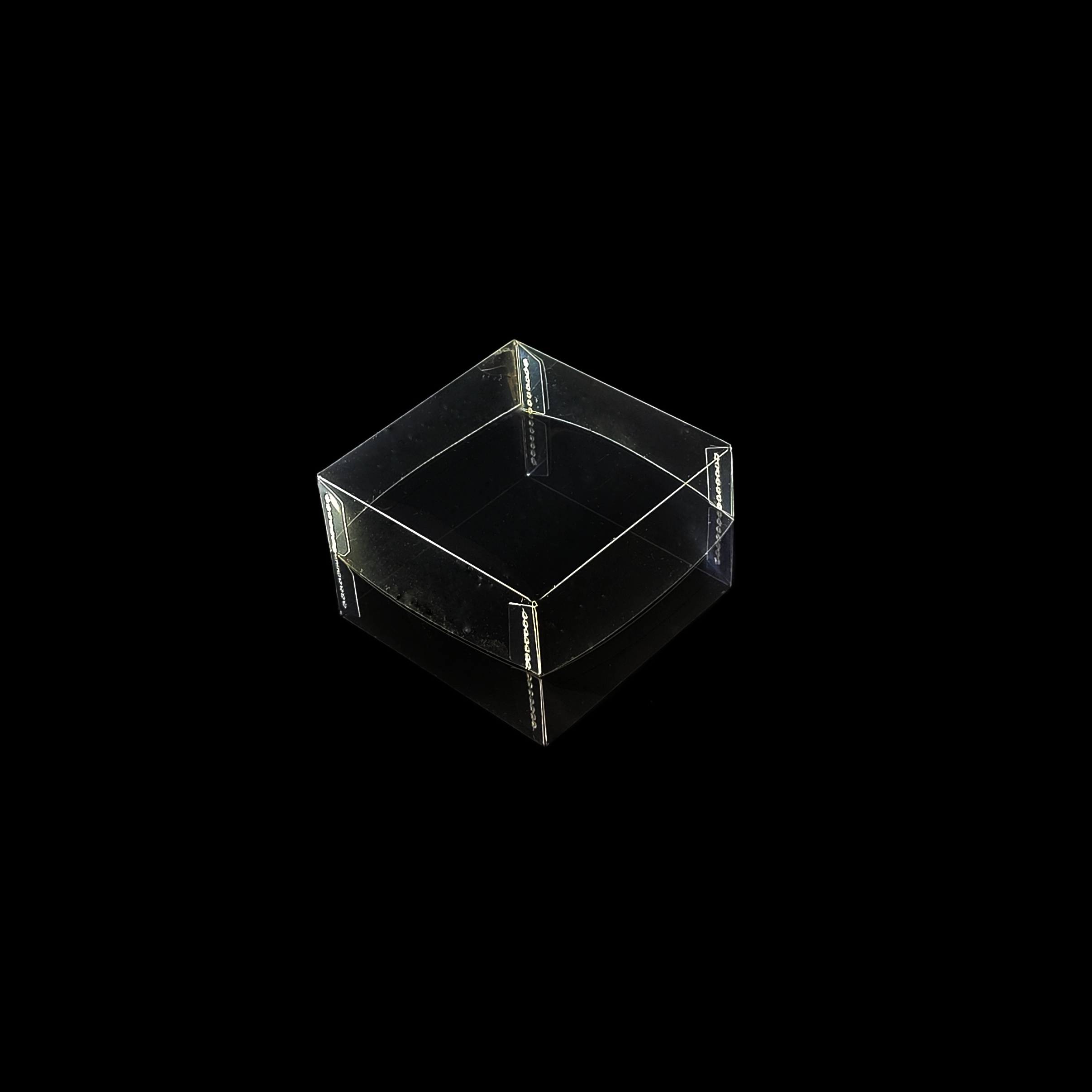 Lock till 4-bitars pralinask, transparent