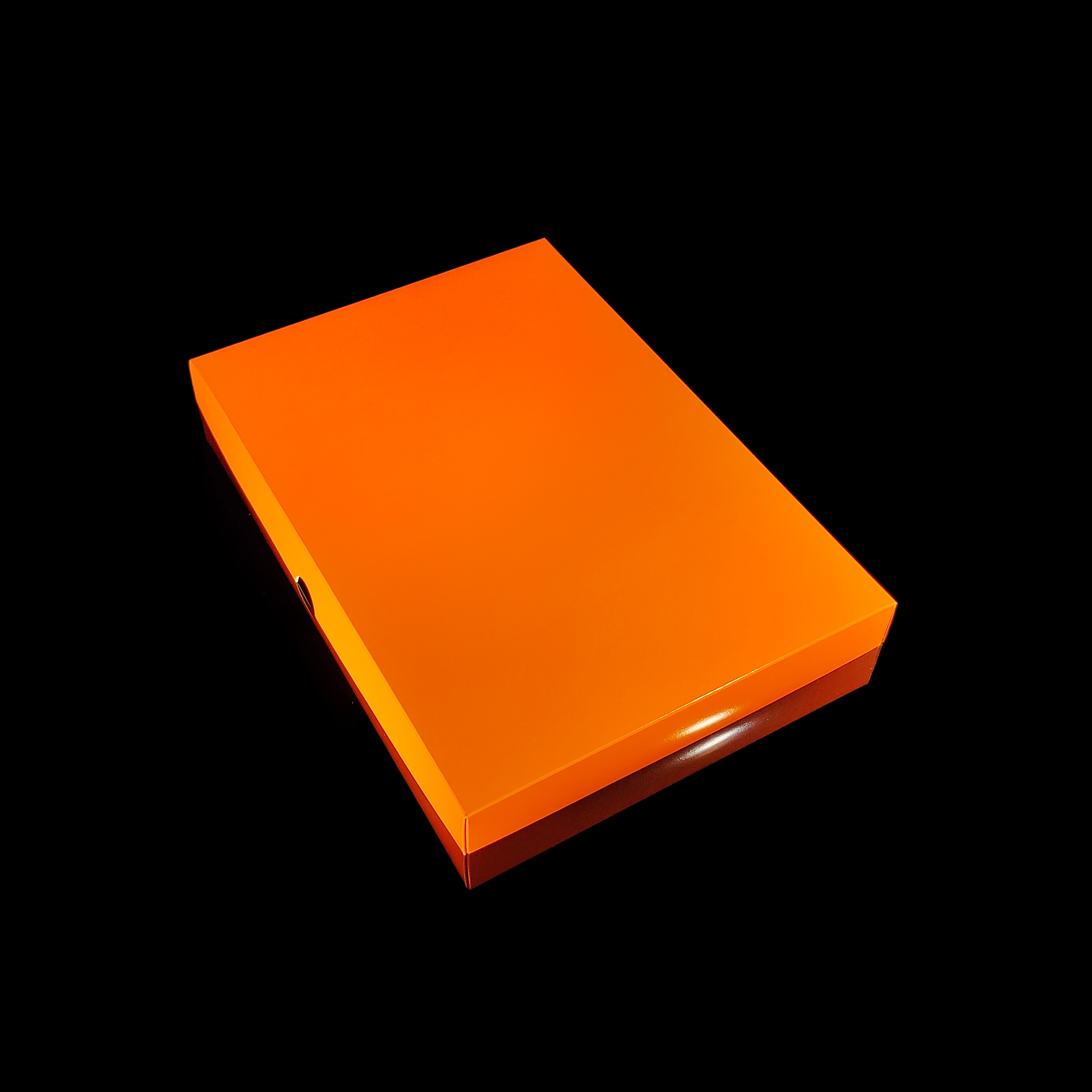 Lock till 48-bitars pralinask, orange