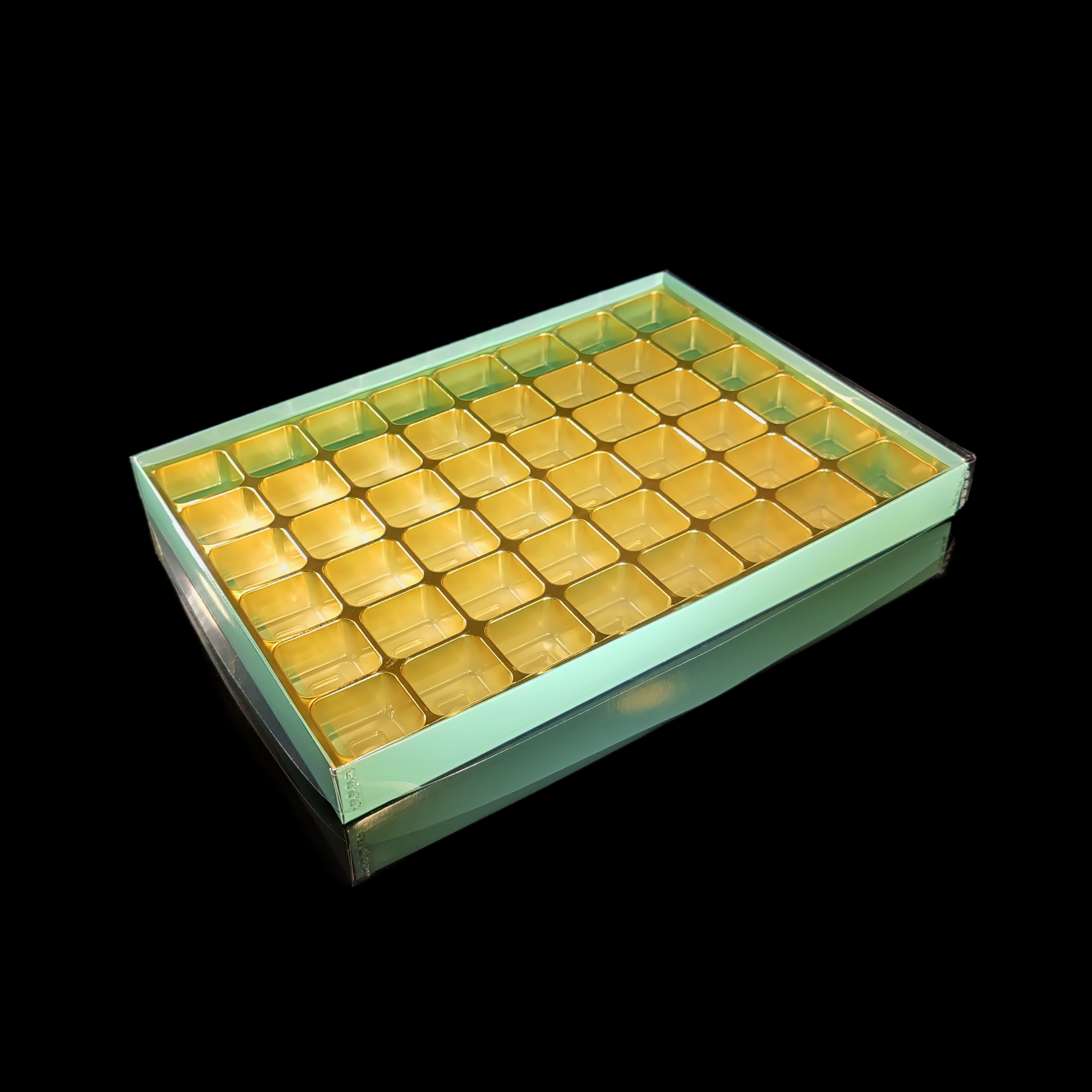 Lock till 48-bitars pralinask, transparent - 3