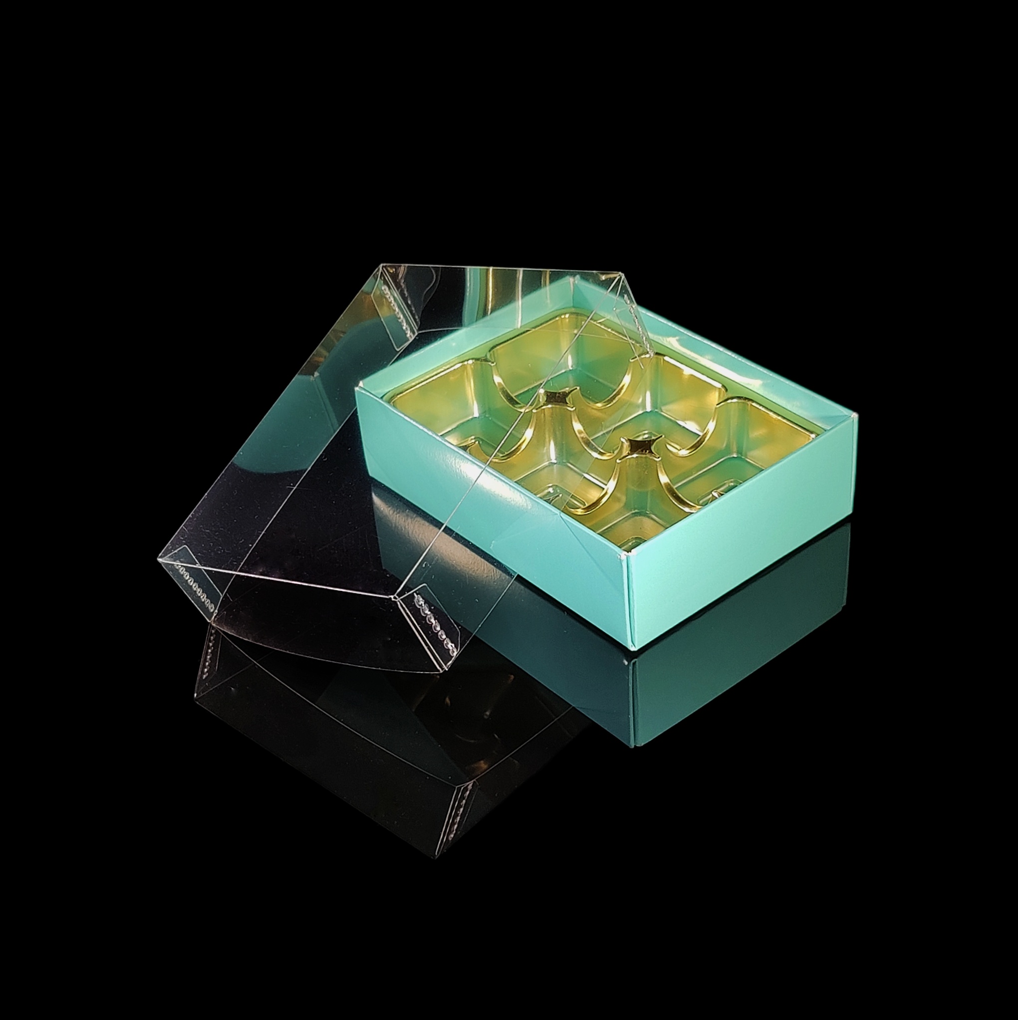 Lid for 6-piece Praline Box, Transparent - 2