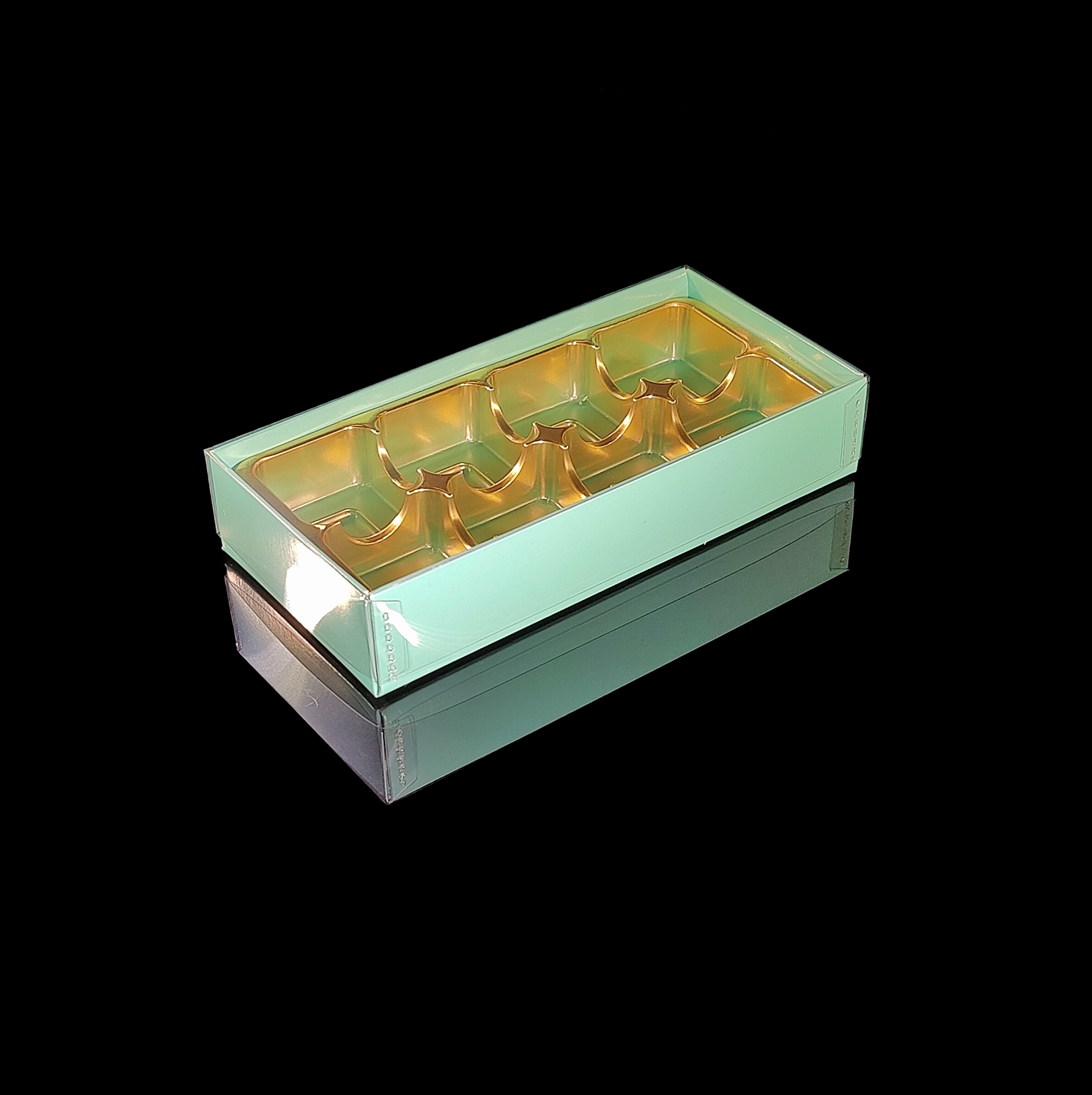 Lock till 8-bitars pralinask, transparent - 3