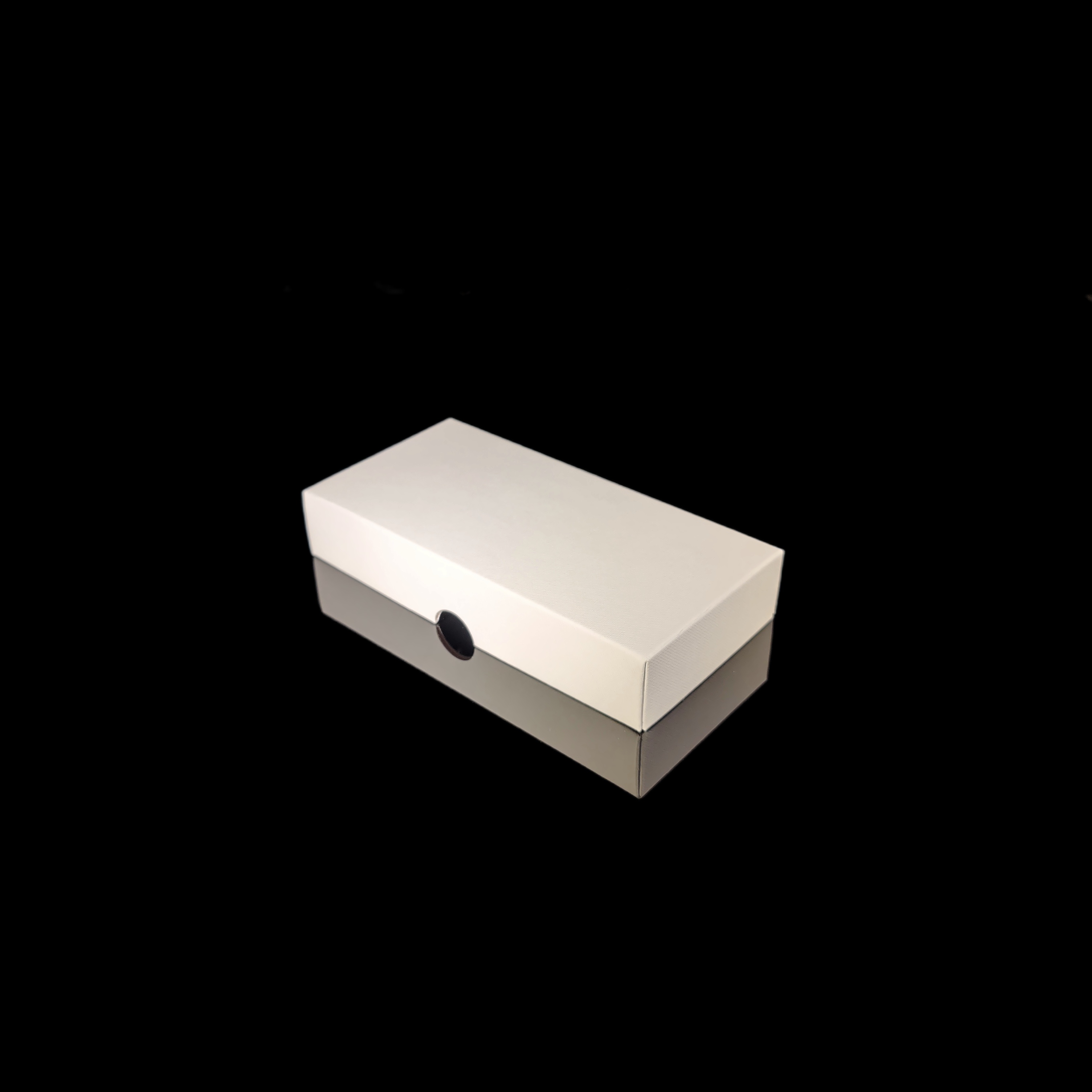 Lid for 8-piece Praline Box, White Textured