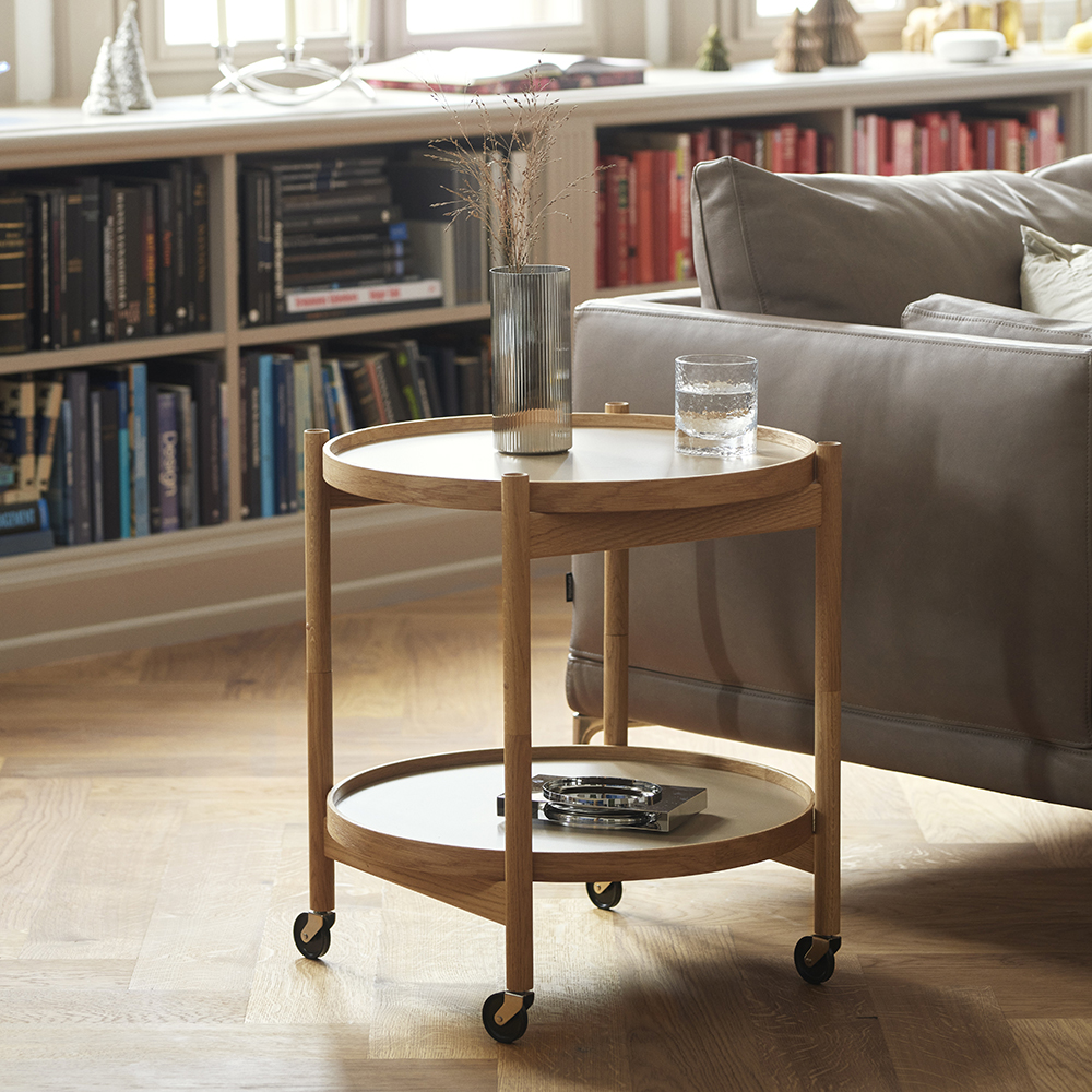 Bølling Tray Table Ø 50 cm (oak/laminate) - Brdr. Krüger - 2