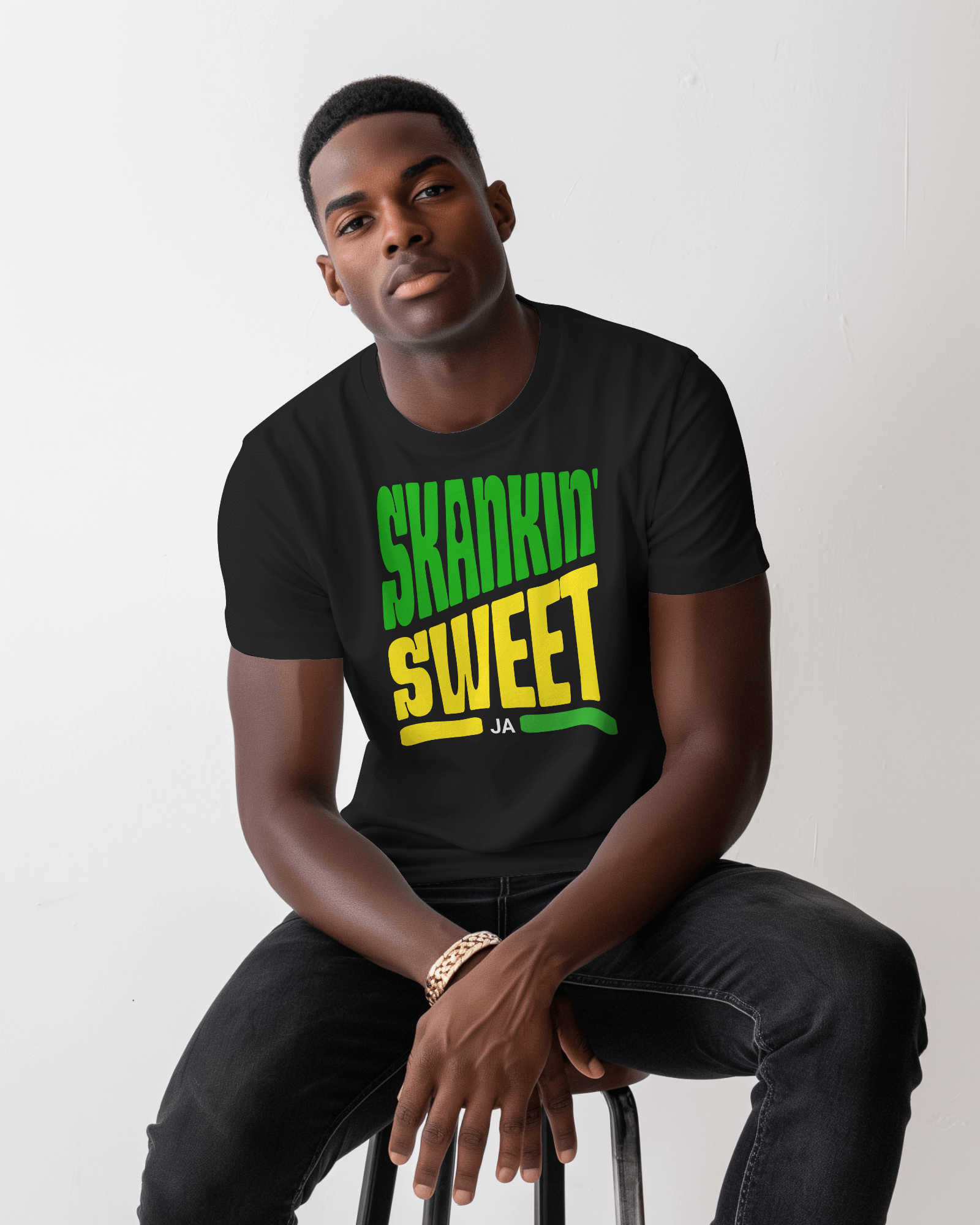 Skankin' Sweet  T-shirt Black