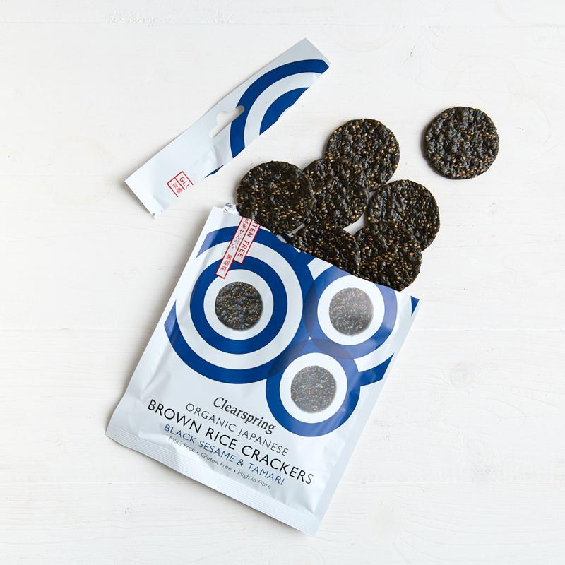 Crackers råris svart sesam 40g x12, EKO - 2