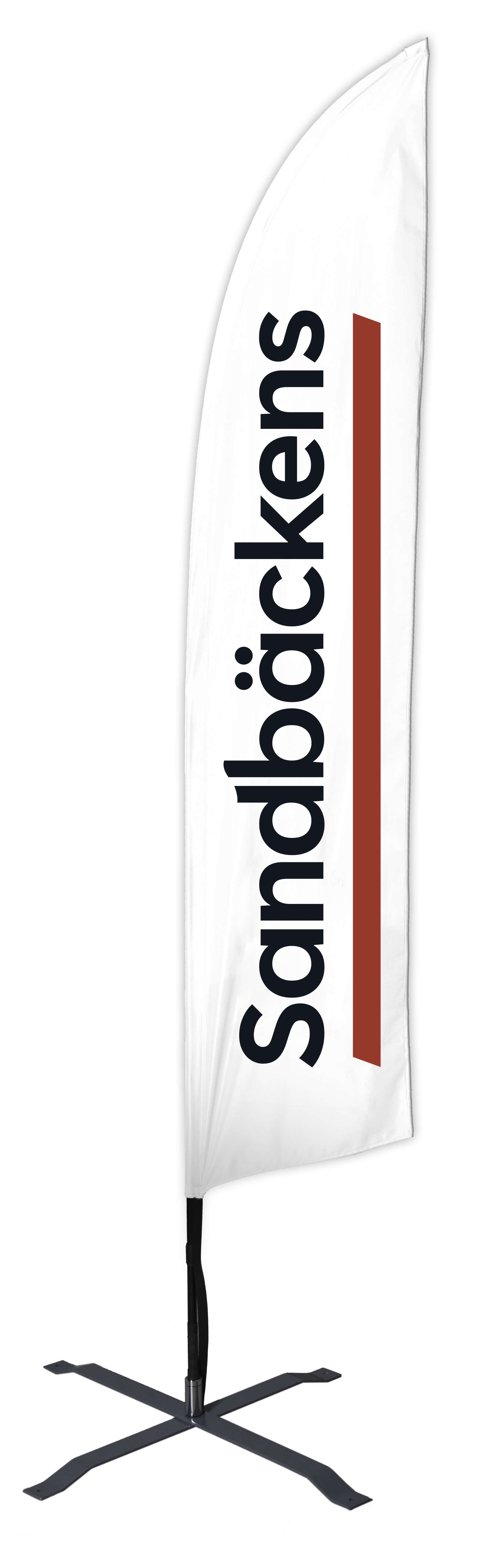 Beachflagga 290 cm