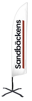 Beachflagga 290 cm