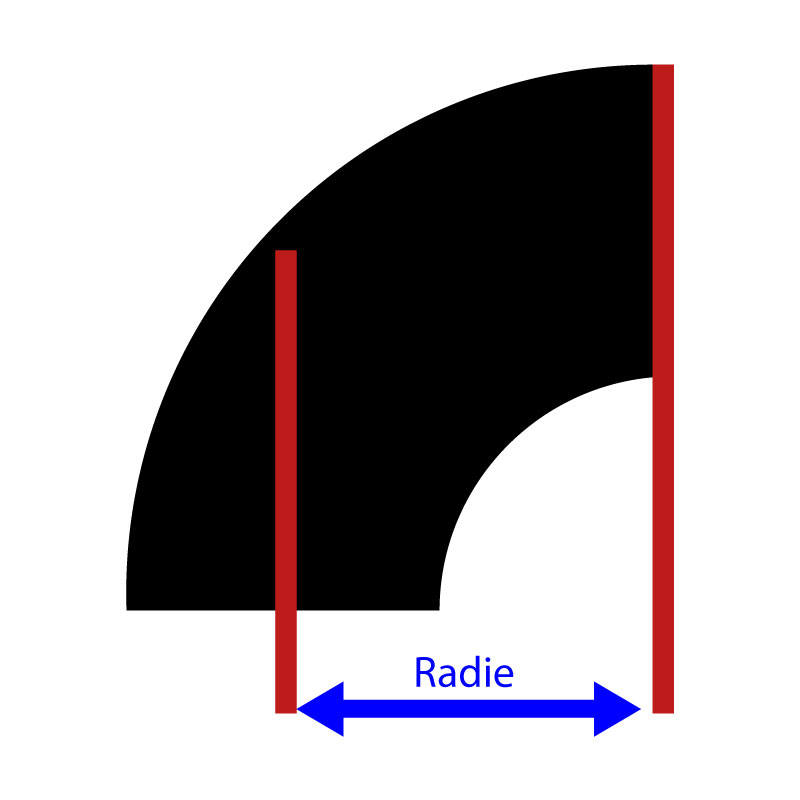 4,5" Welding bend 90° / Stainless - 2