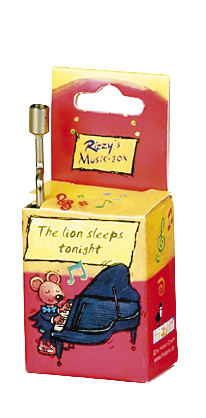 Speldosa "The lion sleeps tonight"
