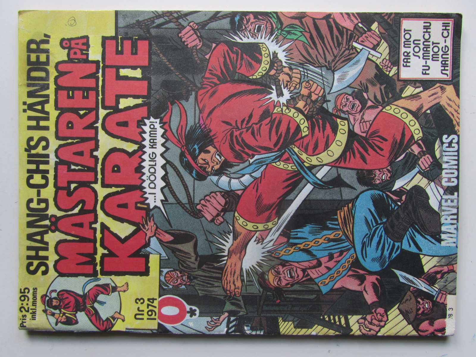 Mästaren på karate 1974 03 Vg