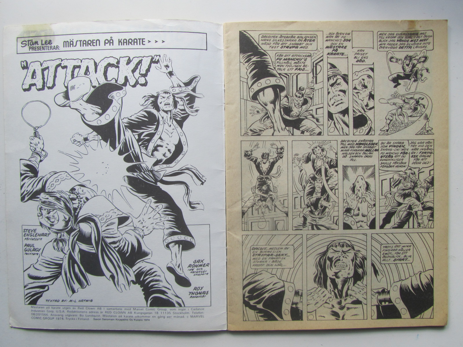 Mästaren på karate 1974 03 Vg - 3