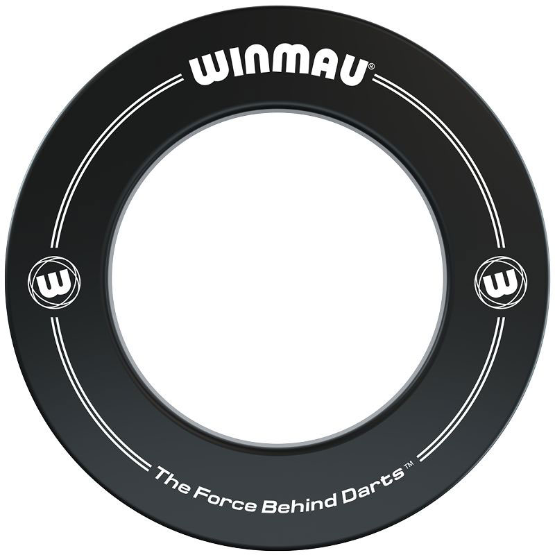 Winmau Väggskydd Svart med text